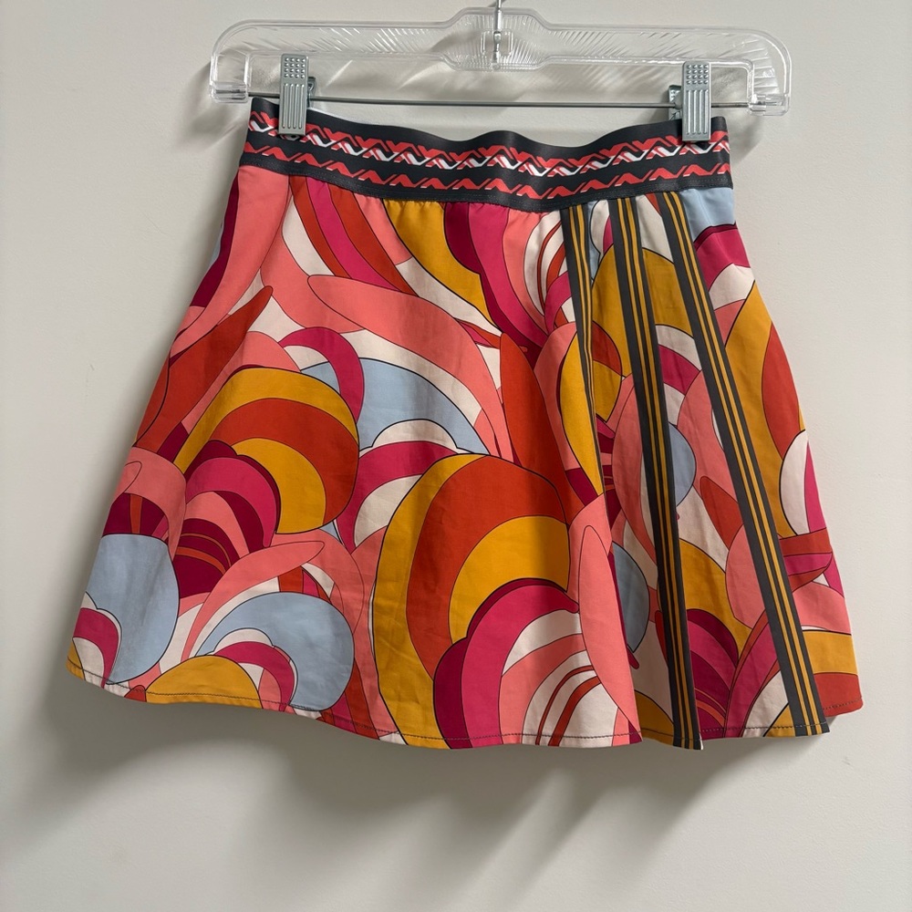 Johnny Was Multicolored Bee Active Flutter Skort … - image 3